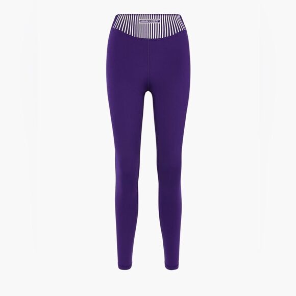 NWT-Savage X Fenty- Xccentuate High Waist Compression Leggings-Purple- Size Smal - Picture 2 of 10
